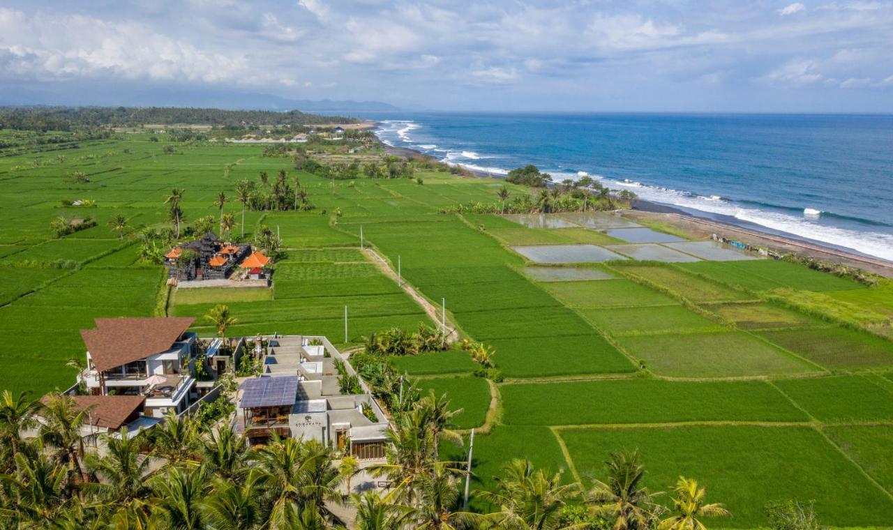 Agrapana Beach Villa Gianyar  Bagian luar foto